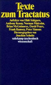Cover von Texte zum 'Tractatus'