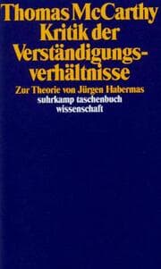 Cover von Kritik der Verständigungsverhältnisse
