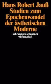 Cover von Studien zum Epochenwandel der ästhetischen Moderne