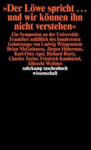 Cover von Der Löwe spricht... und wir können ihn nicht verstehen