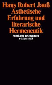 Cover von Ästhetische Erfahrung und literarische Hermeneutik