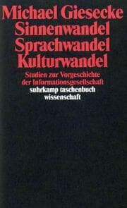 Cover von Sinnenwandel, Sprachwandel, Kulturwandel