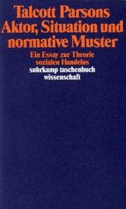 Cover von Aktor, Situation und normative Muster