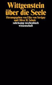 Cover von Wittgenstein über die Seele