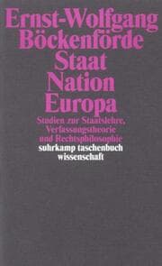 Cover von Staat, Nation, Europa