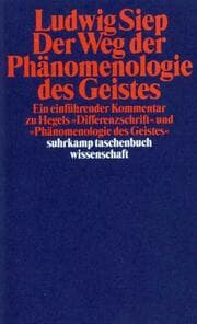 Cover von Der Weg der 'Phänomenologie des Geistes'