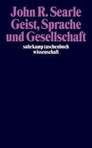 Cover von Geist, Sprache und Gesellschaft