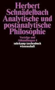 Cover von Analytische und postanalytische Philosophie