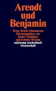 Cover von Arendt und Benjamin