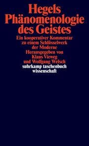 Cover von Hegels Phänomenologie des Geistes