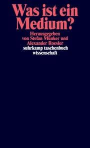Cover von Was ist ein Medium?