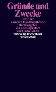 Cover von Gründe und Zwecke