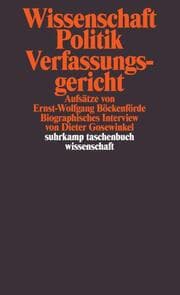 Cover von Wissenschaft, Politik, Verfassungsgericht