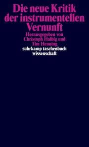 Cover von Die neue Kritik der instrumentellen Vernunft