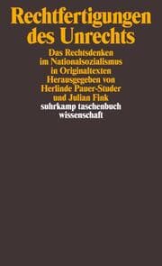 Cover von Rechtfertigungen des Unrechts