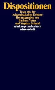 Cover von Dispositionen