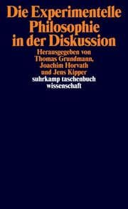 Cover von Die Experimentelle Philosophie in der Diskussion