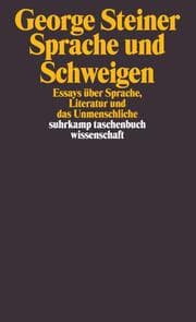 Cover von Sprache und Schweigen