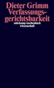 Cover von Verfassungsgerichtsbarkeit