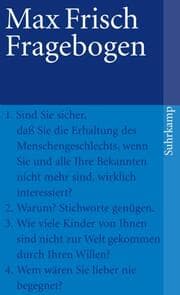 Cover von Fragebogen