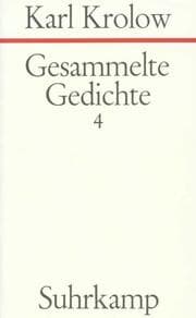 Cover von Gesammelte Gedichte 4