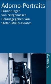 Cover von Adorno-Portraits
