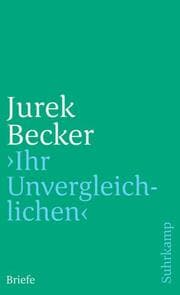 Cover von 'Ihr Unvergleichlichen'