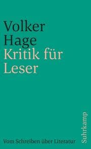 Cover von Kritik für Leser