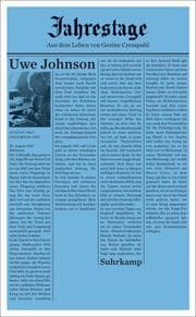 Cover von Jahrestage 1