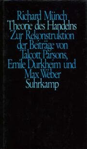 Cover von Theorie des Handelns
