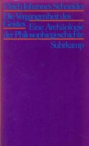 Cover von Die Vergangenheit des Geistes