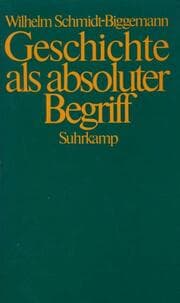 Cover von Geschichte als absoluter Begriff