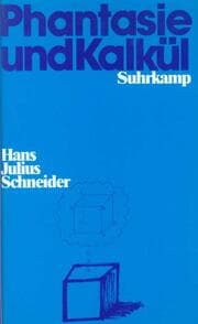 Cover von Phantasie und Kalkül