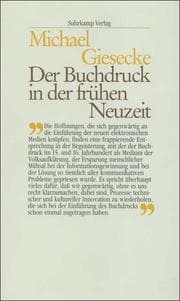 Cover von Der Buchdruck in der frühen Neuzeit