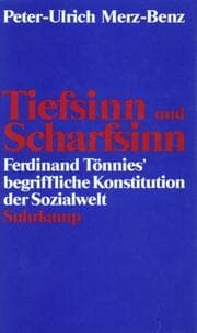 Cover von Tiefsinn und Scharfsinn