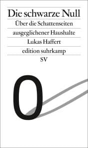 Cover von Die schwarze Null