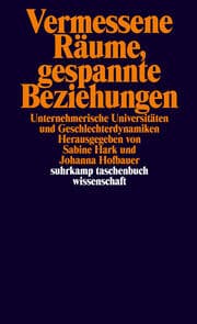 Cover von Vermessene Räume, gespannte Beziehungen