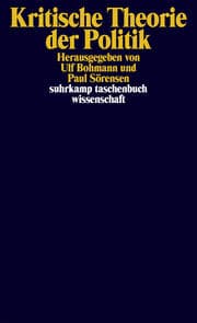Cover von Kritische Theorie der Politik