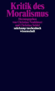 Cover von Kritik des Moralismus