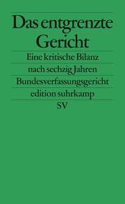 Cover von Das entgrenzte Gericht