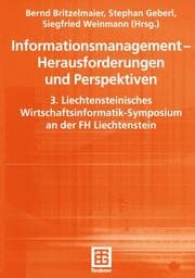 Cover von Informationsmanagement Herausforderungen und Perspektiven