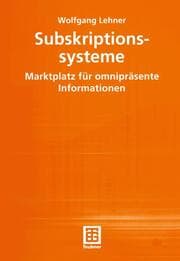 Cover von Subskriptionssysteme