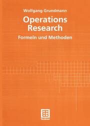 Cover von Operations Research