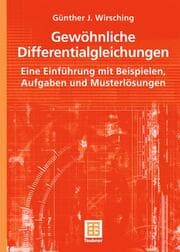 Cover von Gewöhnliche Differentialgleichungen