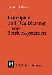 Cover von Prinzipien und Realisierung von Betriebssystemen