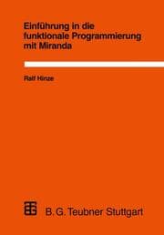 Cover von Einführung in die funktionale Programmierung mit Miranda