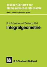 Cover von Integralgeometrie