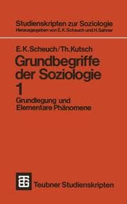 Cover von Grundbegriffe der Soziologie