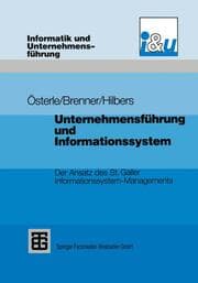 Cover von Unternehmensführung und Informationssystem