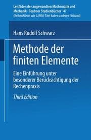 Cover von Methode der finiten Elemente